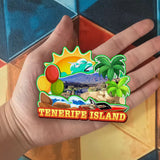Refrigerator Magnet for Tenerife Island Spain  1430