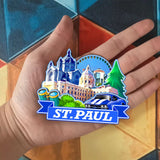 Refrigerator Magnet for St.Paul Minnesota USA  1003