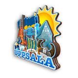 Refrigerator Magnet for Uppsala Sweden  2166