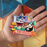 Kühlschrankmagnet für Chengdu, Sichuan, China 567