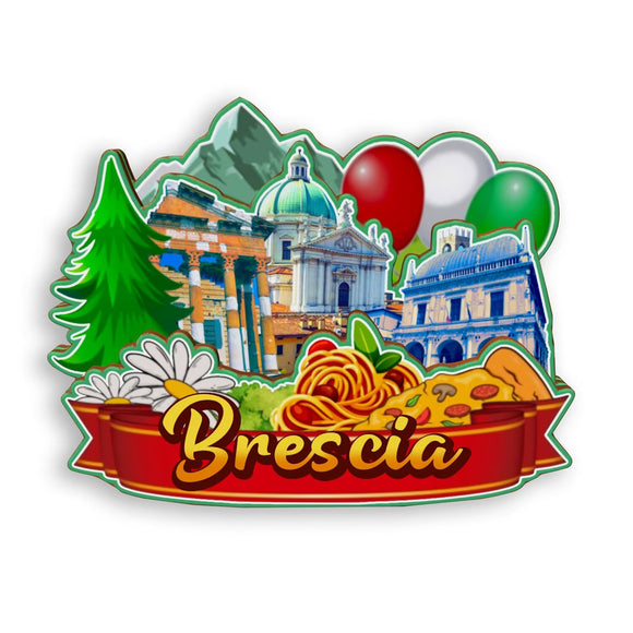 Refrigerator Magnet for Brescia Italy  1302