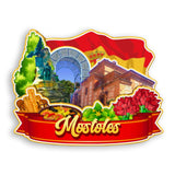 Refrigerator Magnet for Mostoles Spain  1556