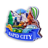 Refrigerator Magnet for Rapid City South Dakota USA  1140