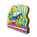 Refrigerator Magnet for Salzburg Austria  1592