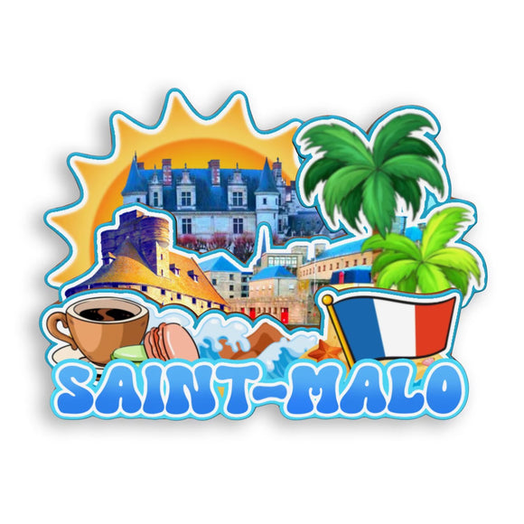 Refrigerator Magnet for Saint-Malo France  1331