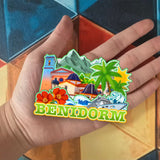 Refrigerator Magnet for Benidorm Spain  1574
