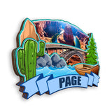 Kühlschrankmagnet für Page Arizona USA 328