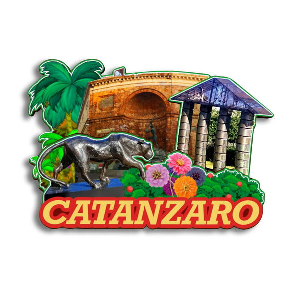 Kühlschrankmagnet für Catanzaro Kalabrien Italien 94