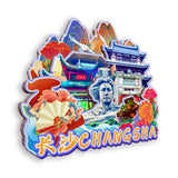 Магнит на холодильник для Чанши, Хунань, Китай 636