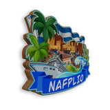 Refrigerator Magnet for Nafplio Greece  1727