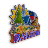 Refrigerator Magnet for Balzers Liechtenstein  2501