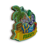 Refrigerator Magnet for Paraty Brazil  1926