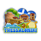 Refrigerator Magnet for Thessaloniki Greece  1717