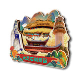 Refrigerator Magnet for Dazu Rock Carvings Scenic Area, Chongqing, China  68