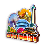 Refrigerator Magnet for Stuttgart Germany  1180
