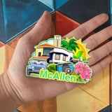 Kühlschrankmagnet für McAllen Texas USA 392