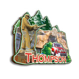 Refrigerator Magnet for Thompson Manitoba Canada  116