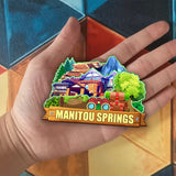 Refrigerator Magnet for Manitou Springs Colorado USA  287