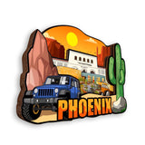 Refrigerator Magnet for Phoenix Arizona USA  300
