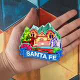 Refrigerator Magnet for Santa Fe New Mexico USA  1060