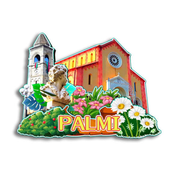 Refrigerator Magnet for Palmi Calabria Italy  158