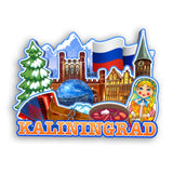 Refrigerator Magnet for Kaliningrad Russia  2532