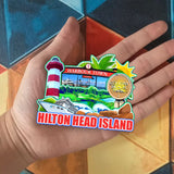 Refrigerator Magnet for Hilton Head Island South Carolina USA  1135