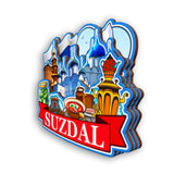 Kühlschrankmagnet für Susdal, Russland 2545