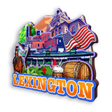 Магнит на холодильник для Лексингтона, Кентукки, США, 956