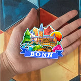 Refrigerator Magnet for Bonn Germany  1224