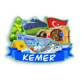 Refrigerator Magnet for Kemer Greece  1693