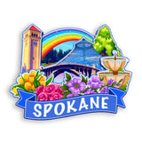 Kühlschrankmagnet für Spokane Washington USA 899