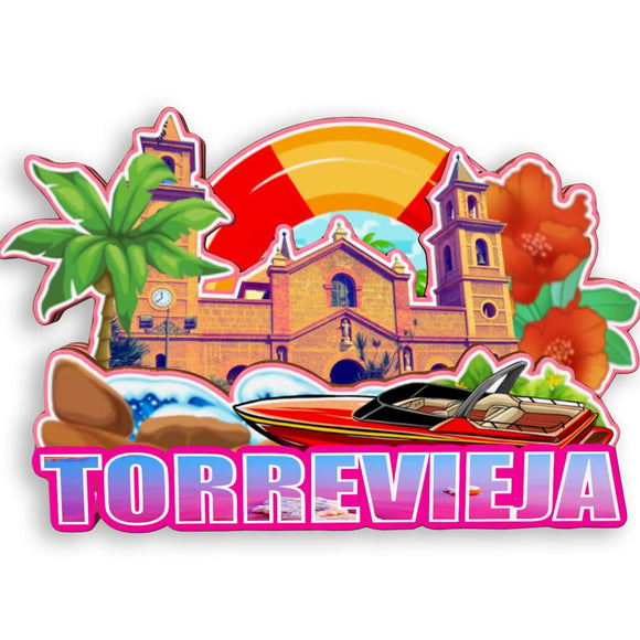 Refrigerator Magnet for Torrevieja Spain  1570