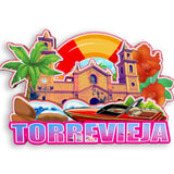 Refrigerator Magnet for Torrevieja Spain  1570