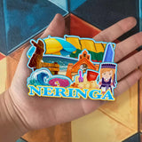Refrigerator Magnet for Neringa Lithuania  2485