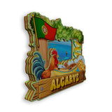 Refrigerator Magnet for Algarve Portugal  1943