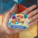 Refrigerator Magnet for Lingwu, Ningxia, China  681