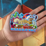Refrigerator Magnet for Kragujevac Serbia  2513