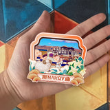 Kühlschrankmagnet für Nagqu, Tibet, China 839