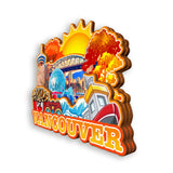 Kühlschrankmagnet für Vancouver, Kanada, 1850