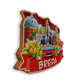 Refrigerator Magnet for Breda Netherlands  1995