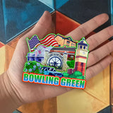 Kühlschrankmagnet für Bowling Green Kentucky USA 958