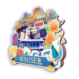 Refrigerator Magnet for Baise, Guangxi, China  702
