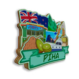 Refrigerator Magnet for Piha New Zealand  2759