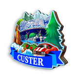 Refrigerator Magnet for Custer South Dakota USA  1145