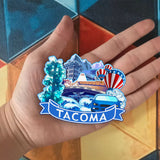 Refrigerator Magnet for Tacoma Washington USA  902