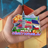 Refrigerator Magnet for Cesky Krumlov Czech  2091