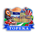 Магнит на холодильник для Топики, Канзас, США, 951