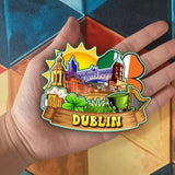 Refrigerator Magnet for Dublin Ireland  2190