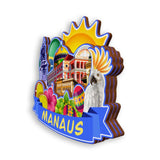 Магнит на холодильник Манаус, Бразилия, 1901 г.